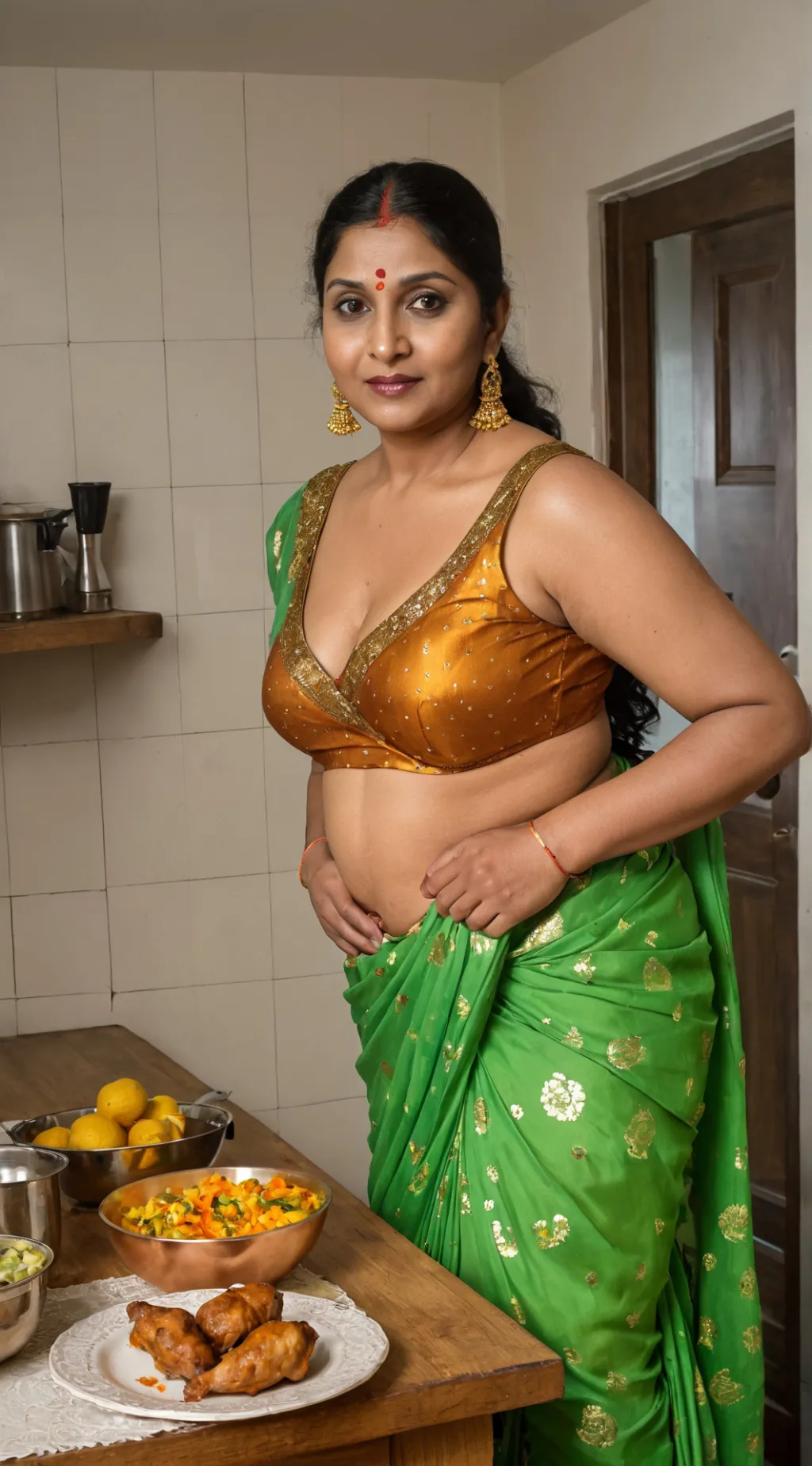 ai character: Manu  background