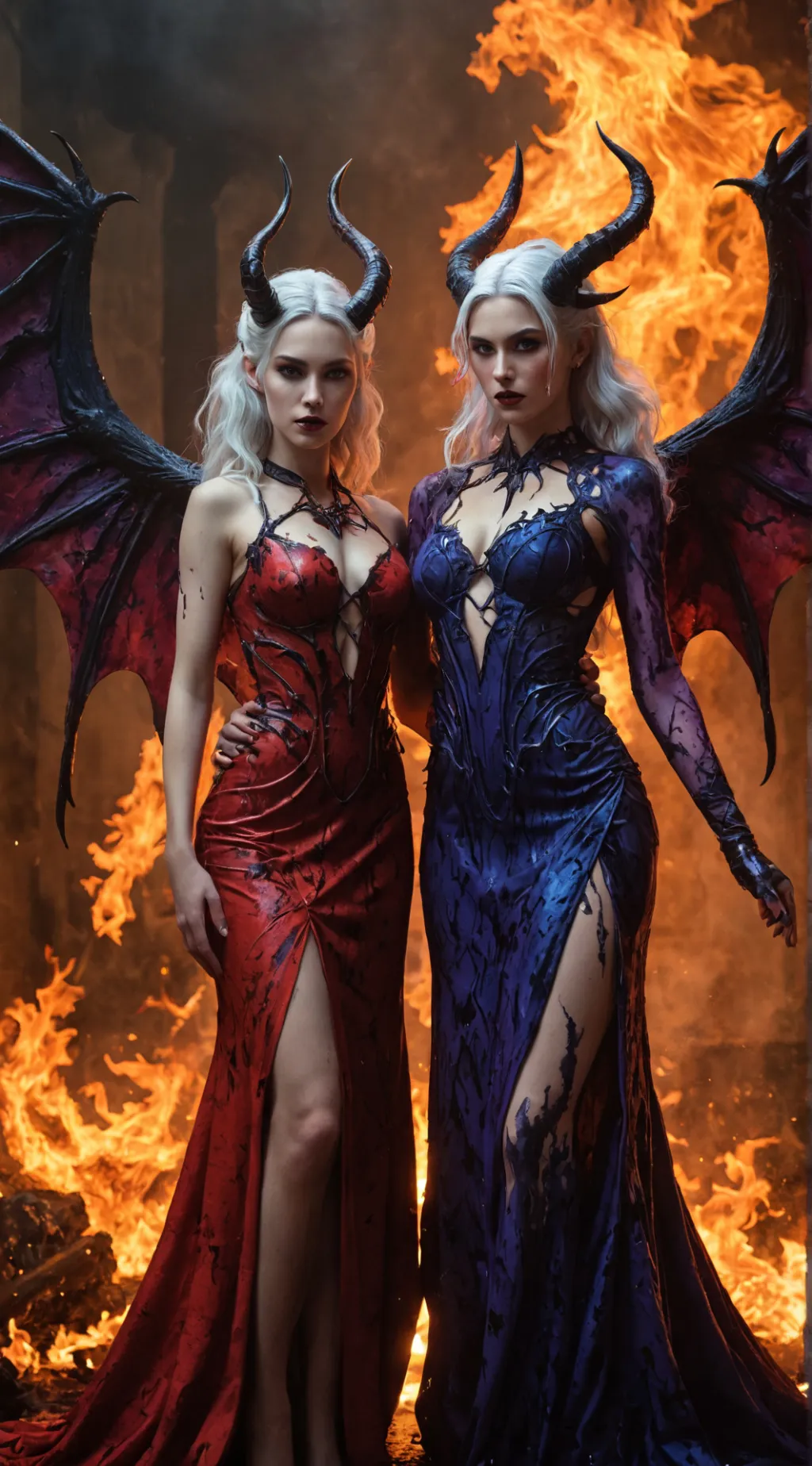 ai character: Mystic Sisters  background