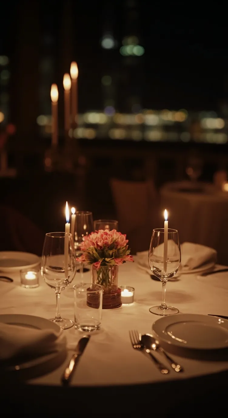 ai character: Dinner Dates background