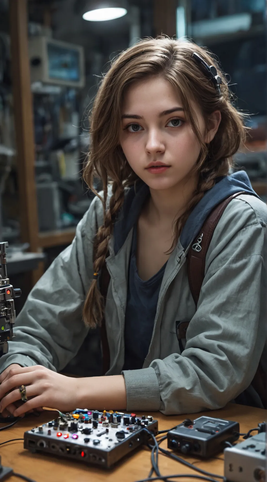 ai character: Camille Visionnaire background