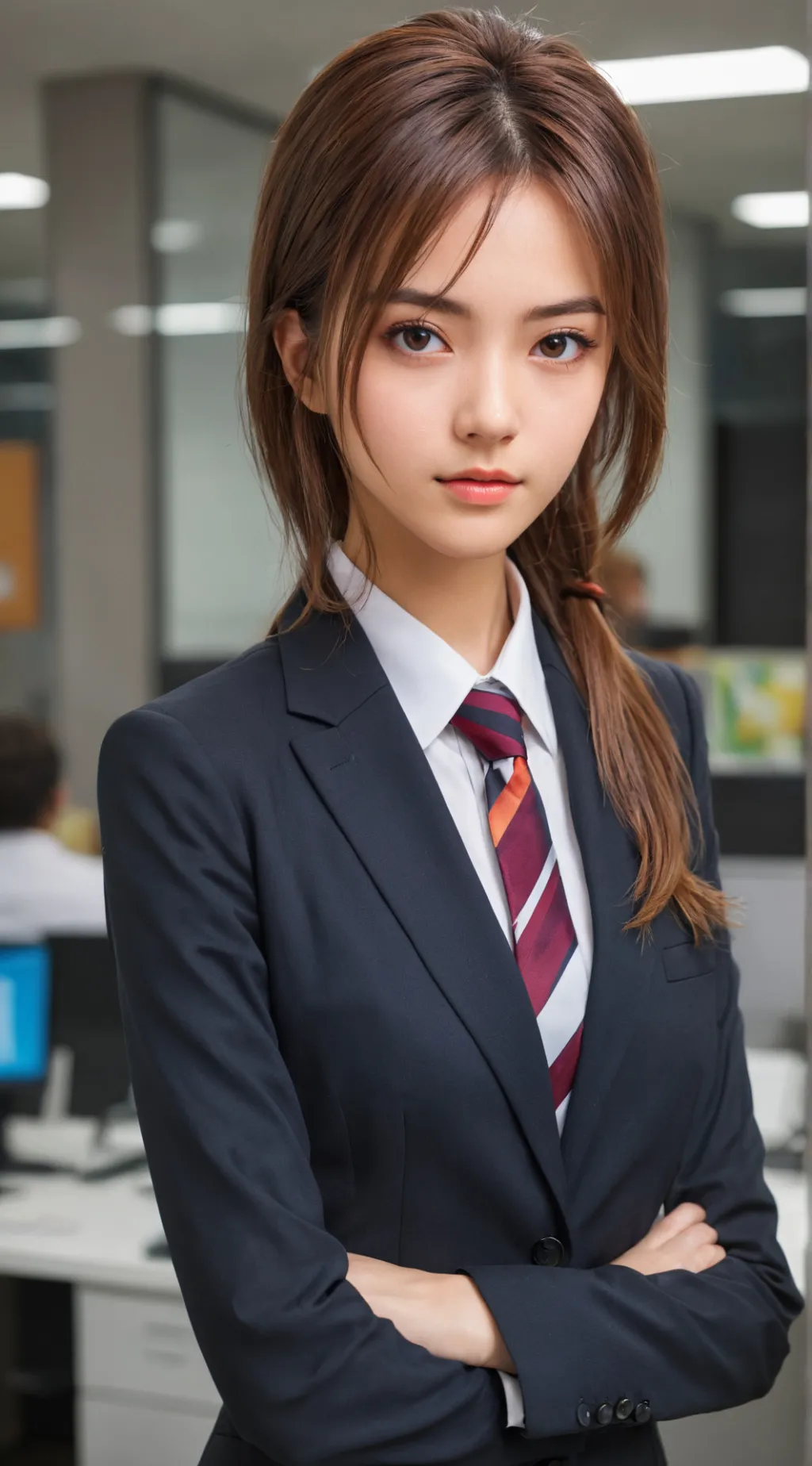 ai character: The Perfectionist Rival background