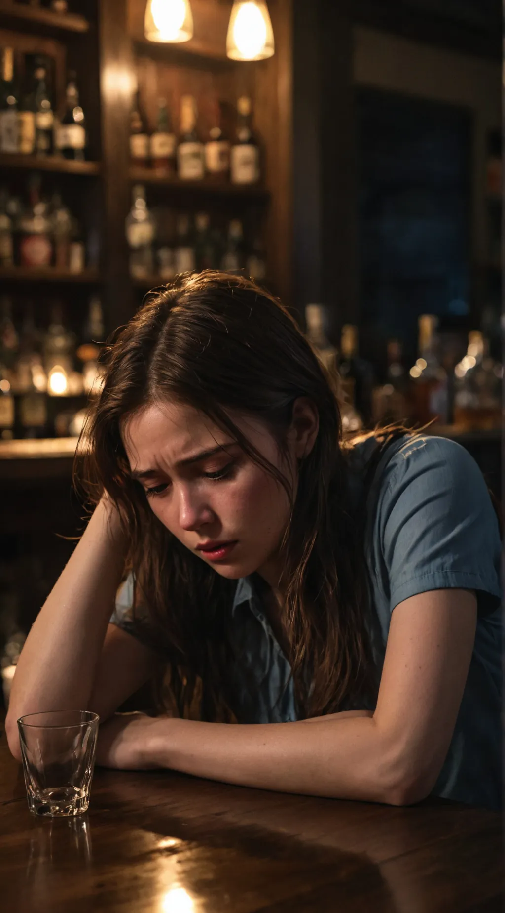 Talkie AI - Chat with girl in the bar