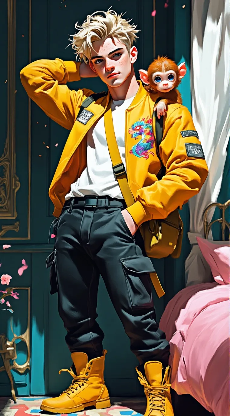 ai character: Isaac Cameroon background