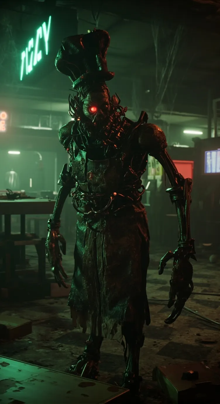 ai character: the pizzarea background