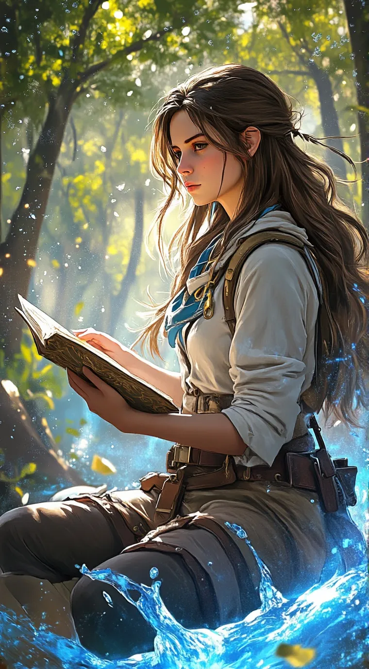 ai character: Lily background