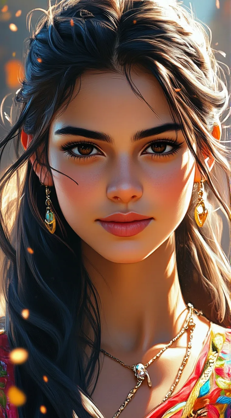 ai character: Maddie  background