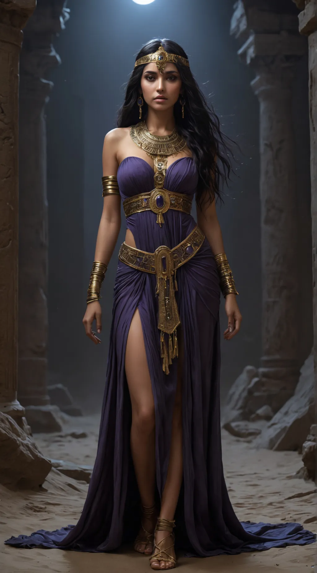 ai character: Isis Gordon background