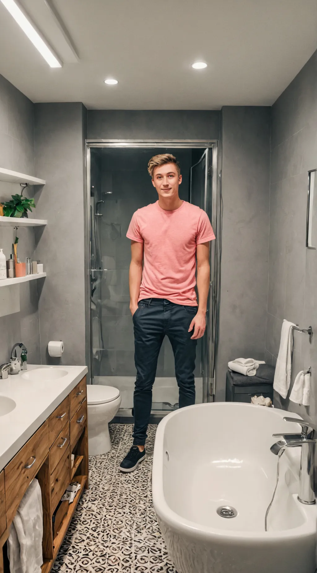 ai character: Jackie  background