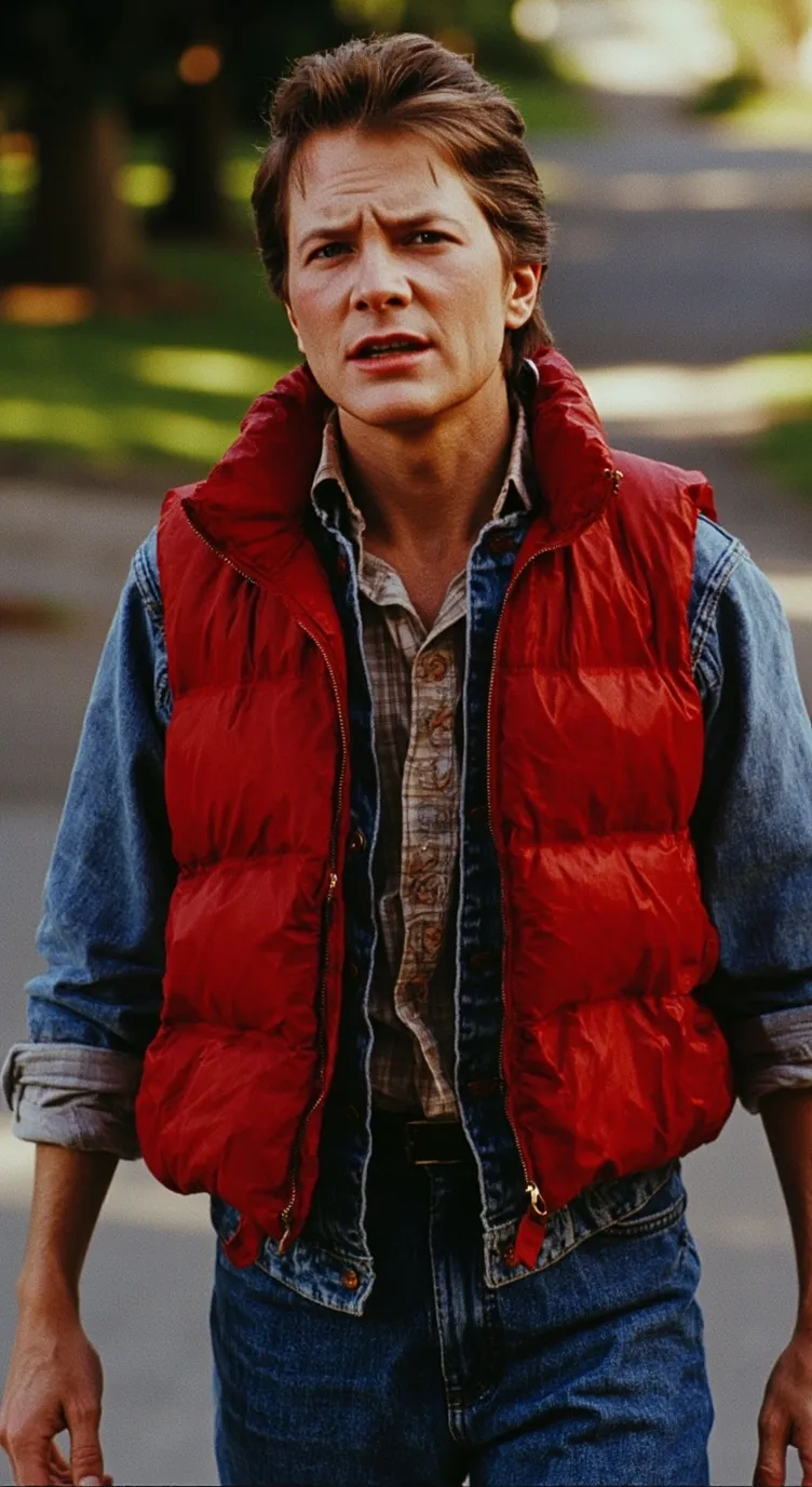 ai character: Marty McFly background