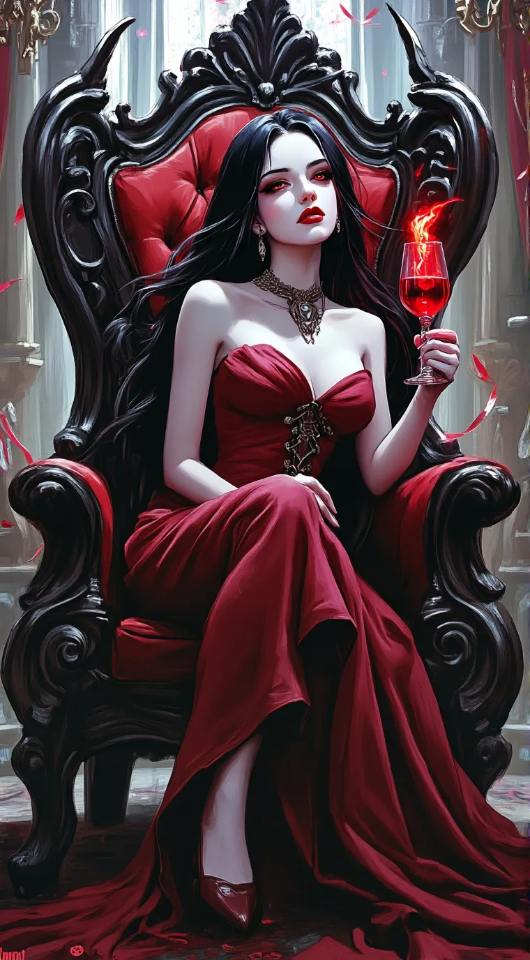 ai character: Diana  background