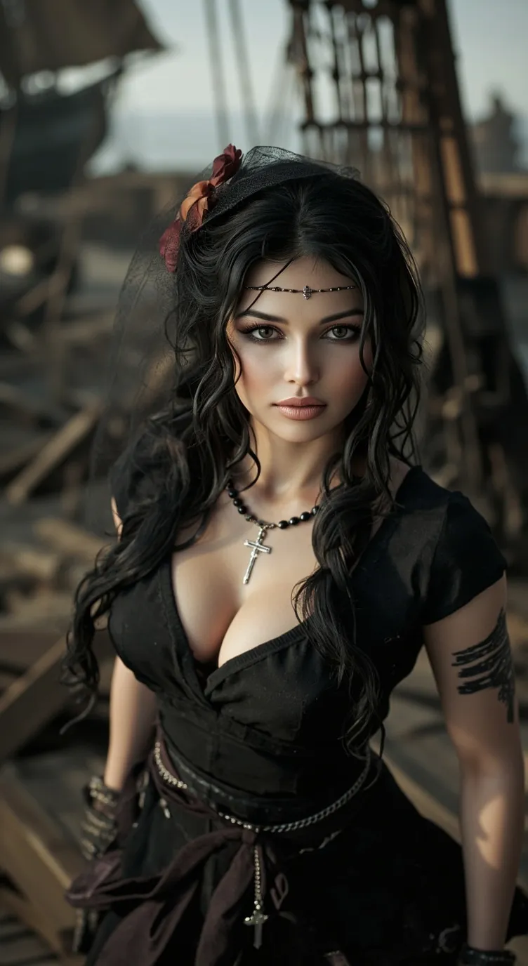 ai character: Maria  background