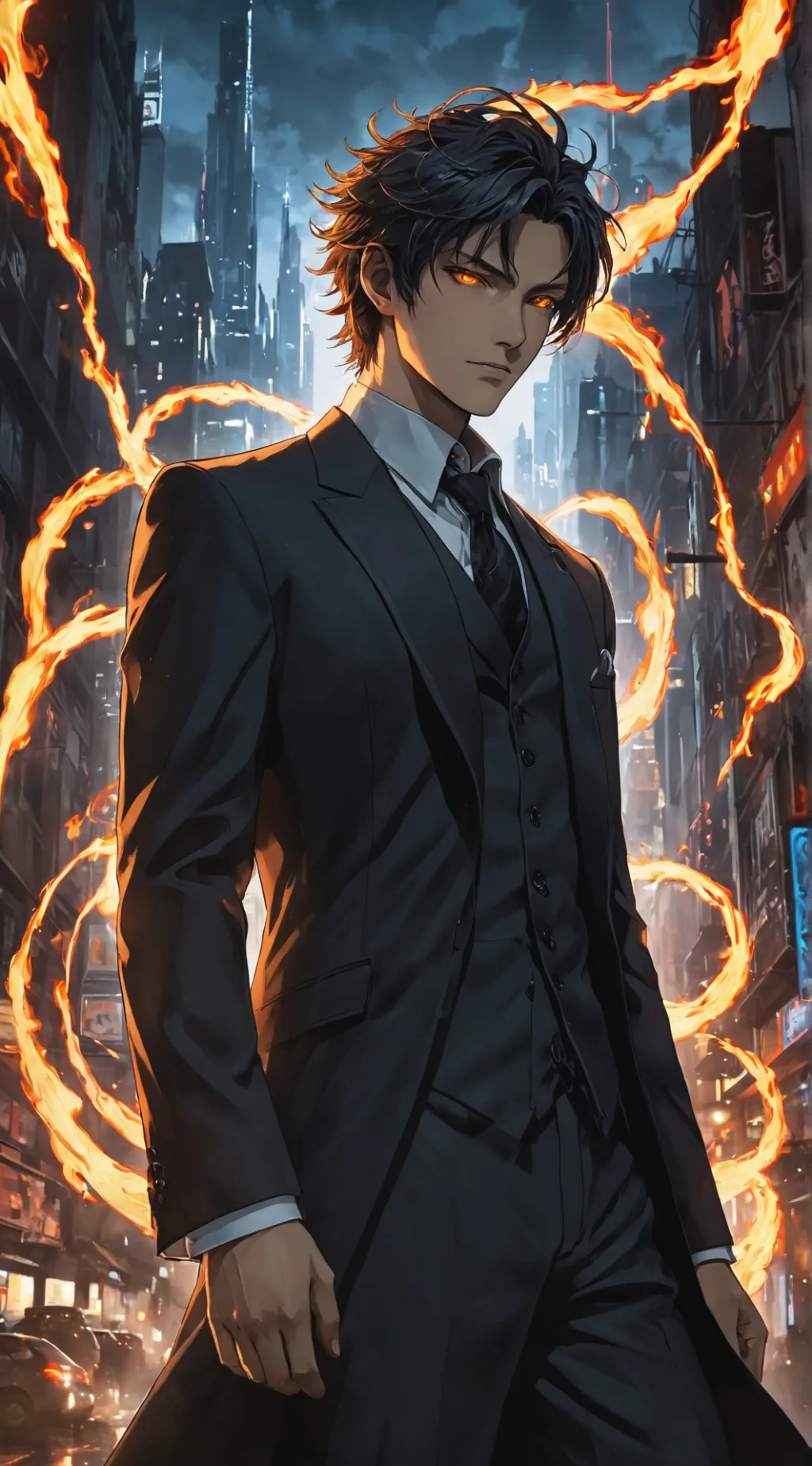 ai character: Lucien background