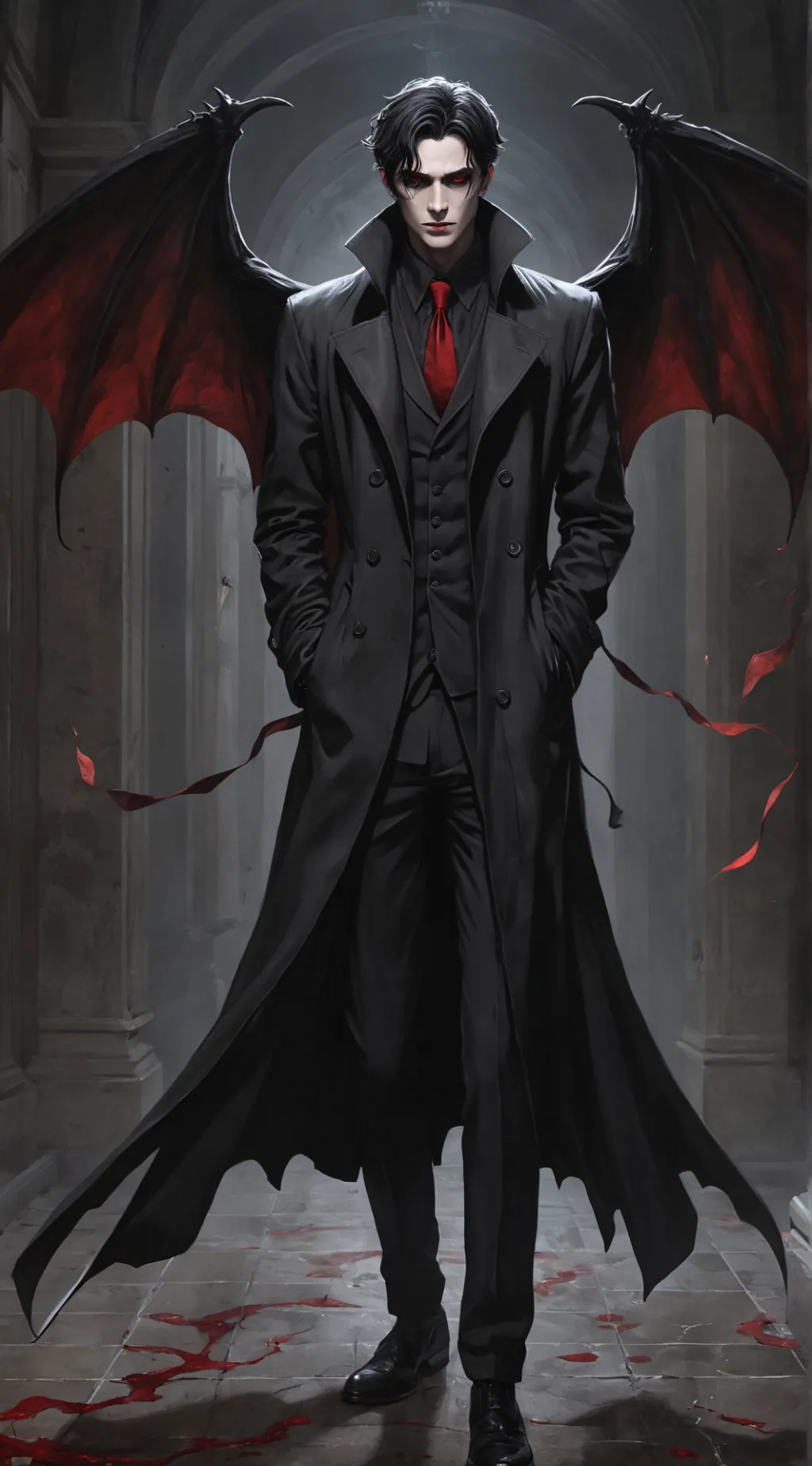 ai character: Lucien background