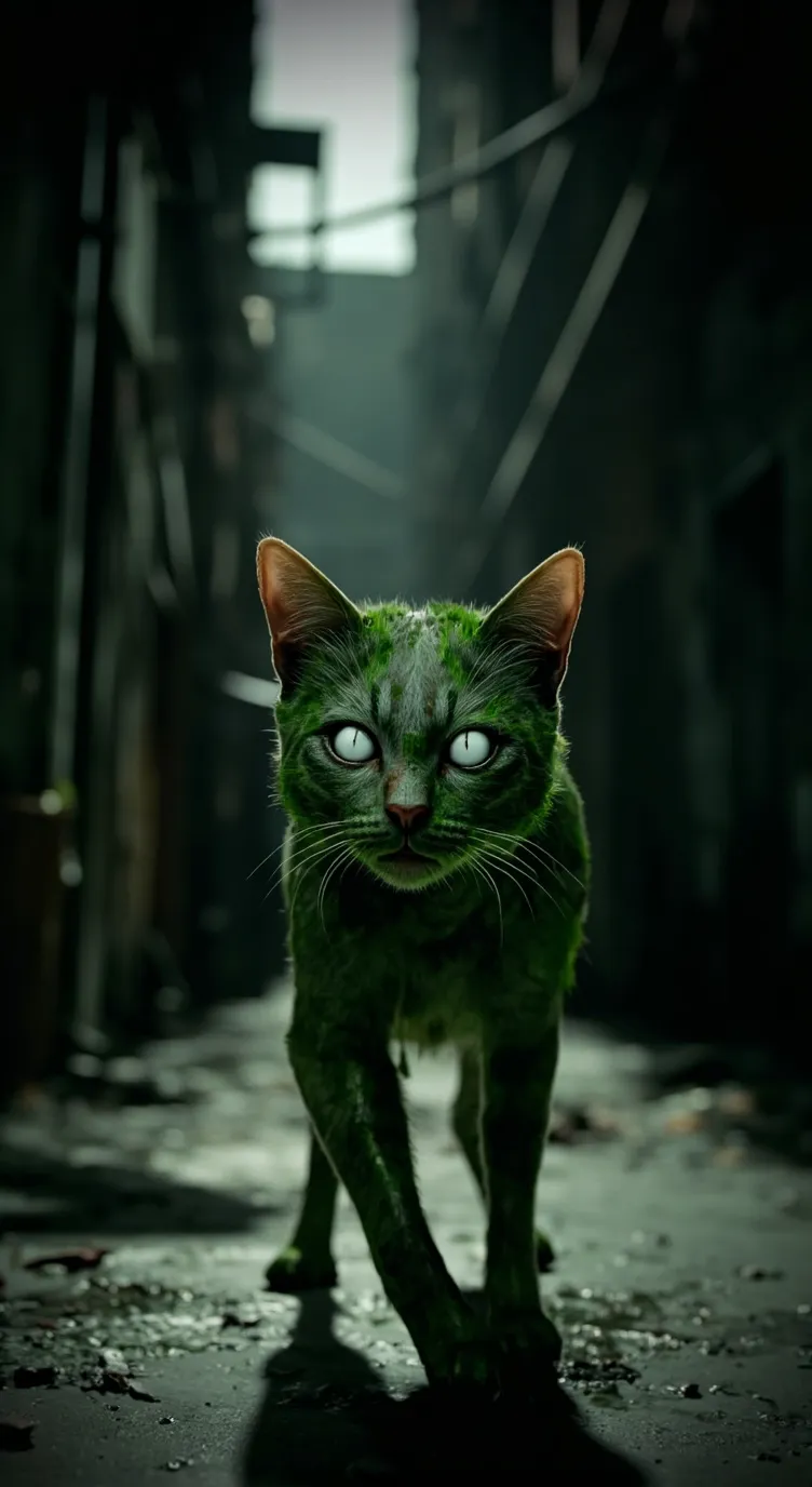 ai character: Infección gatuna background