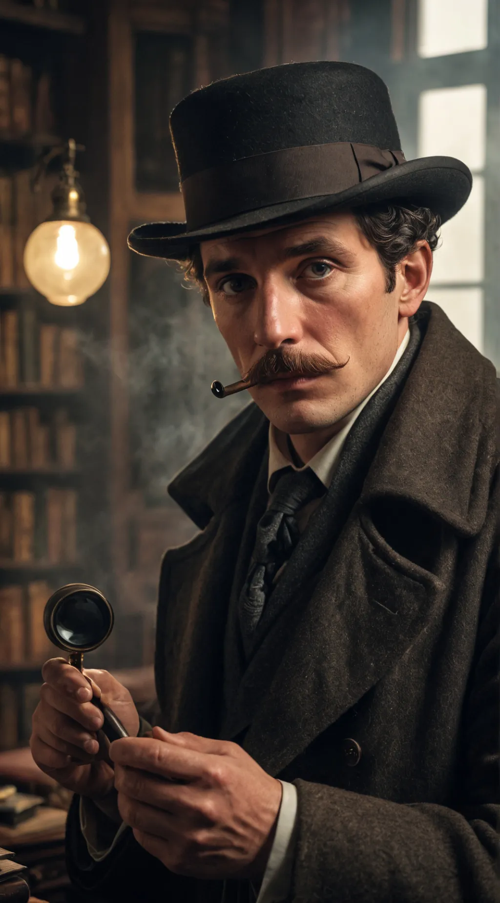 ai character: Sherlock Holmes background