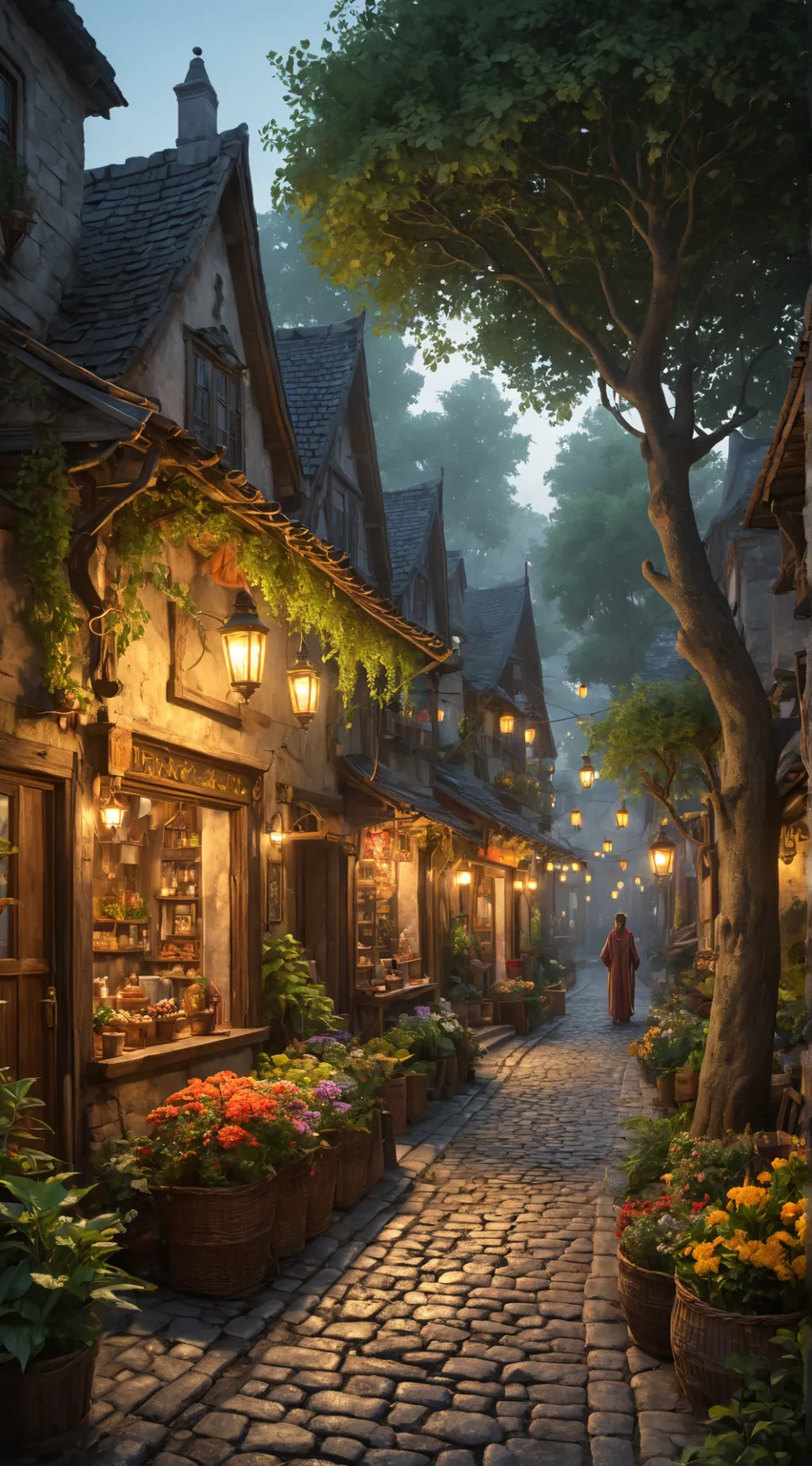 ai character: Fantasy Adventure background