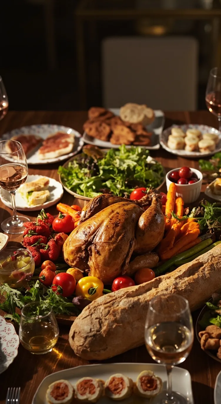 ai character: La comida 🍱 background