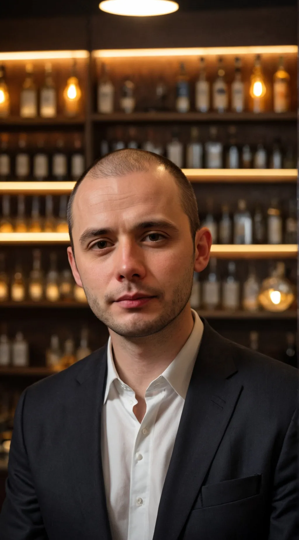 ai character: Albert  background