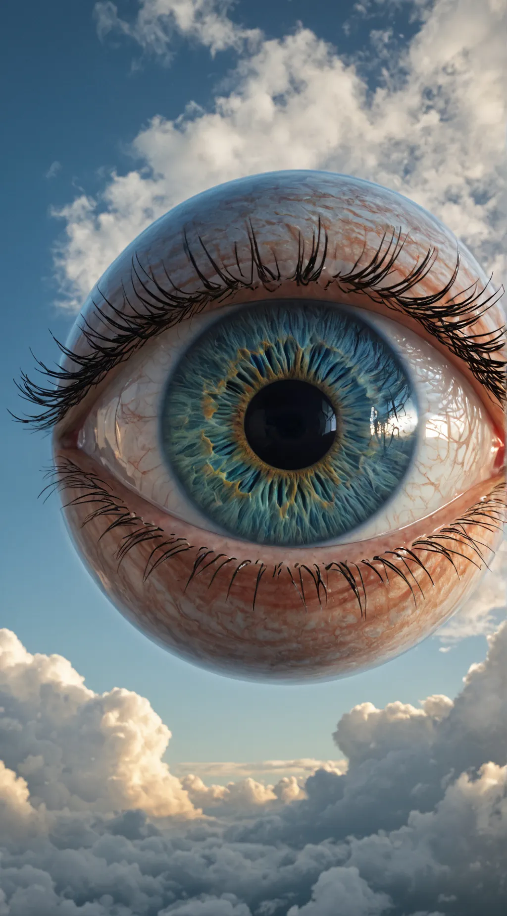 ai character: The All Seeing Eye background