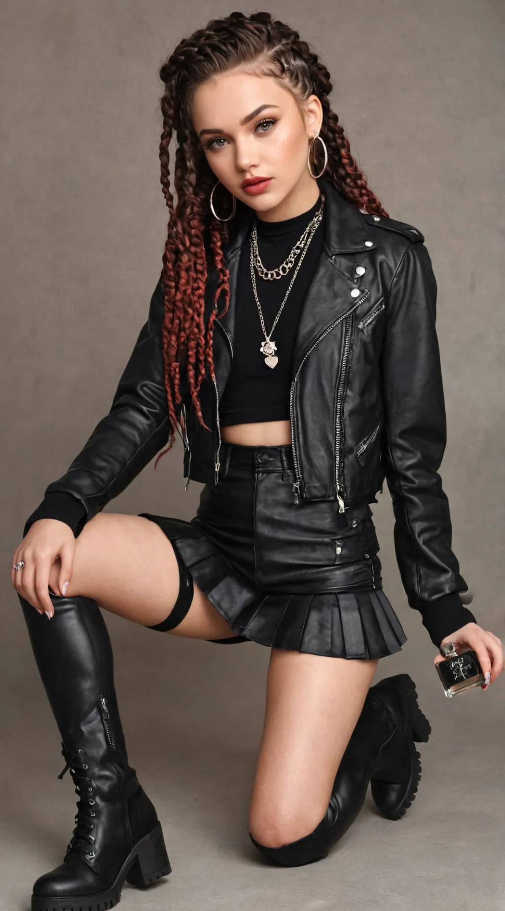 ai character: Luna background