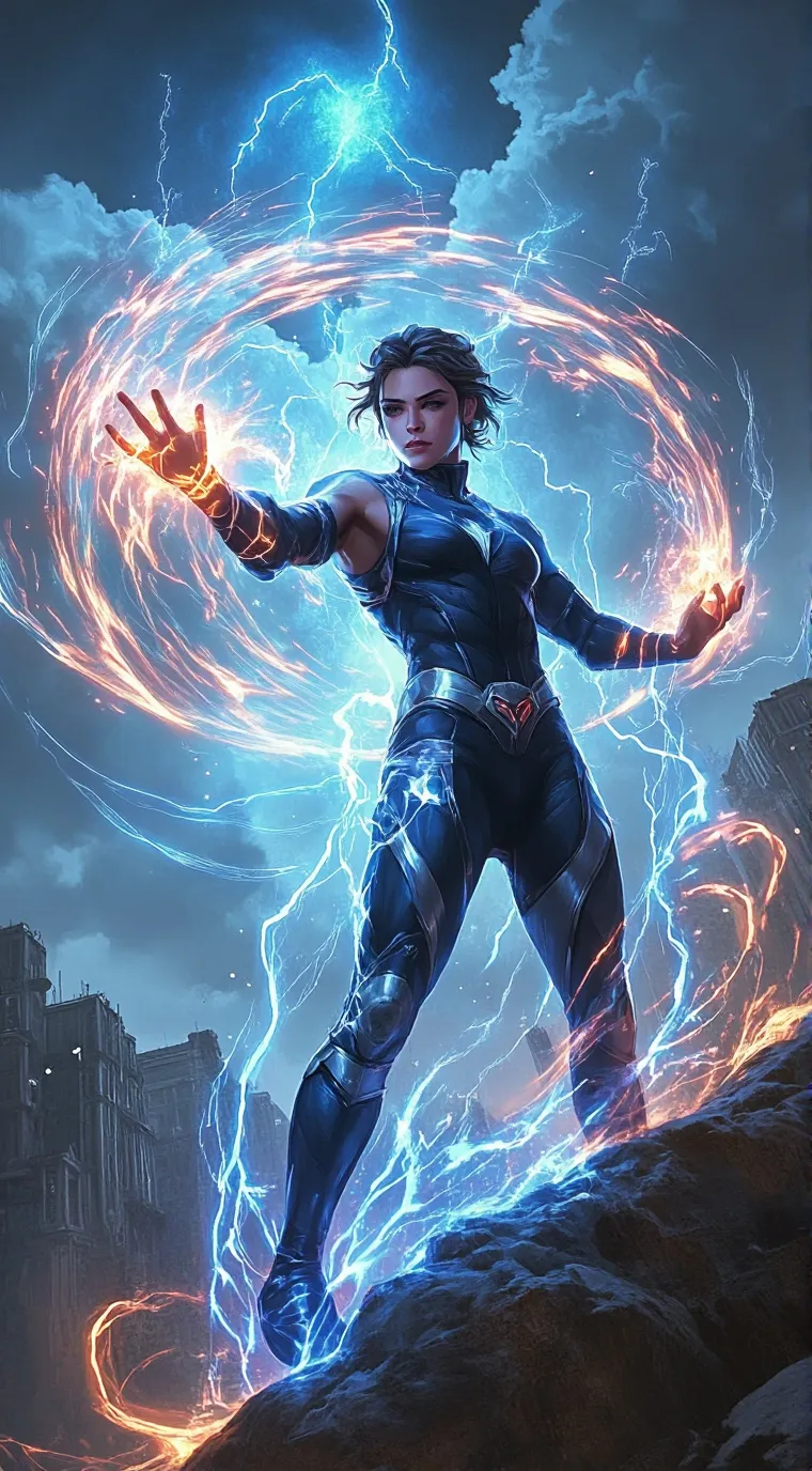 ai character: Dw new toon background