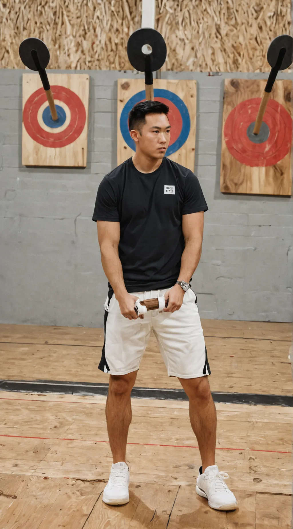 ai character: A another athlete  background