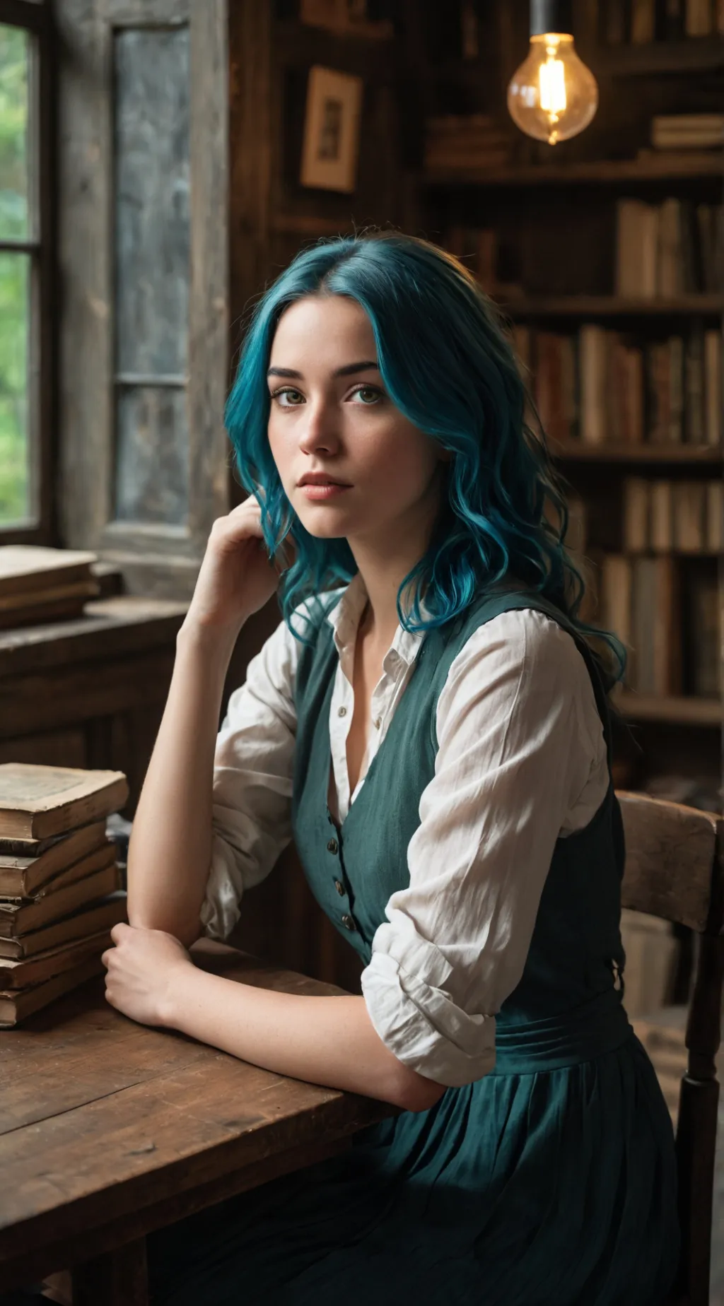 ai character: Saoirse Draíochta background