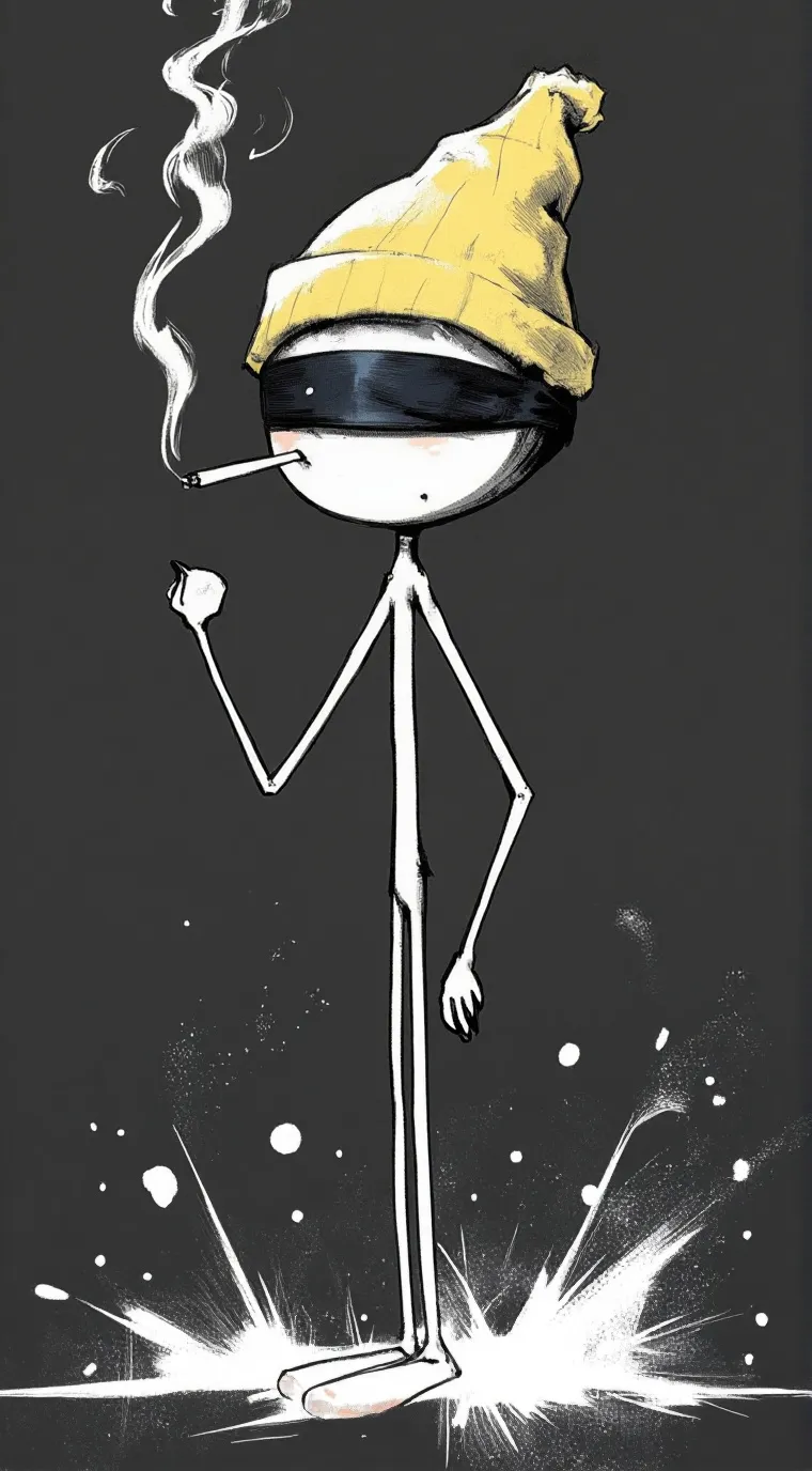 ai character: harlie[oc] xd background