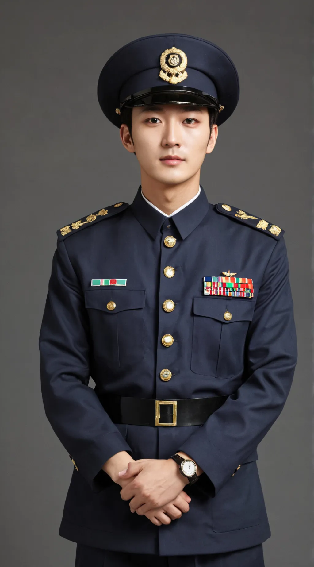 ai character: Park ji hoon background