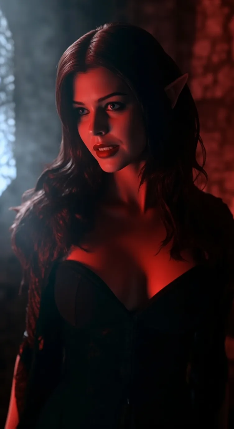 ai character: Vampire Isekai background