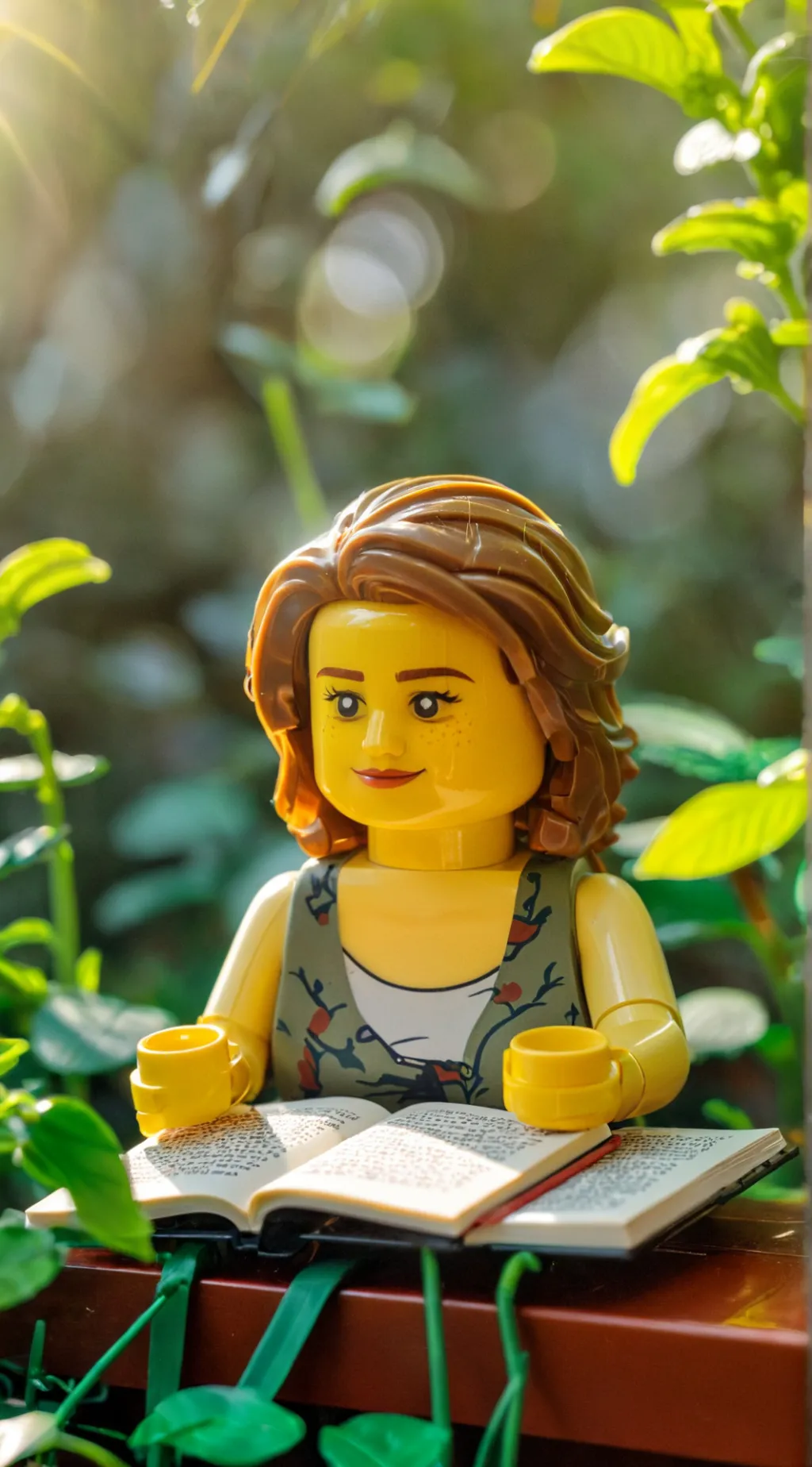 ai character: Lego world problem background