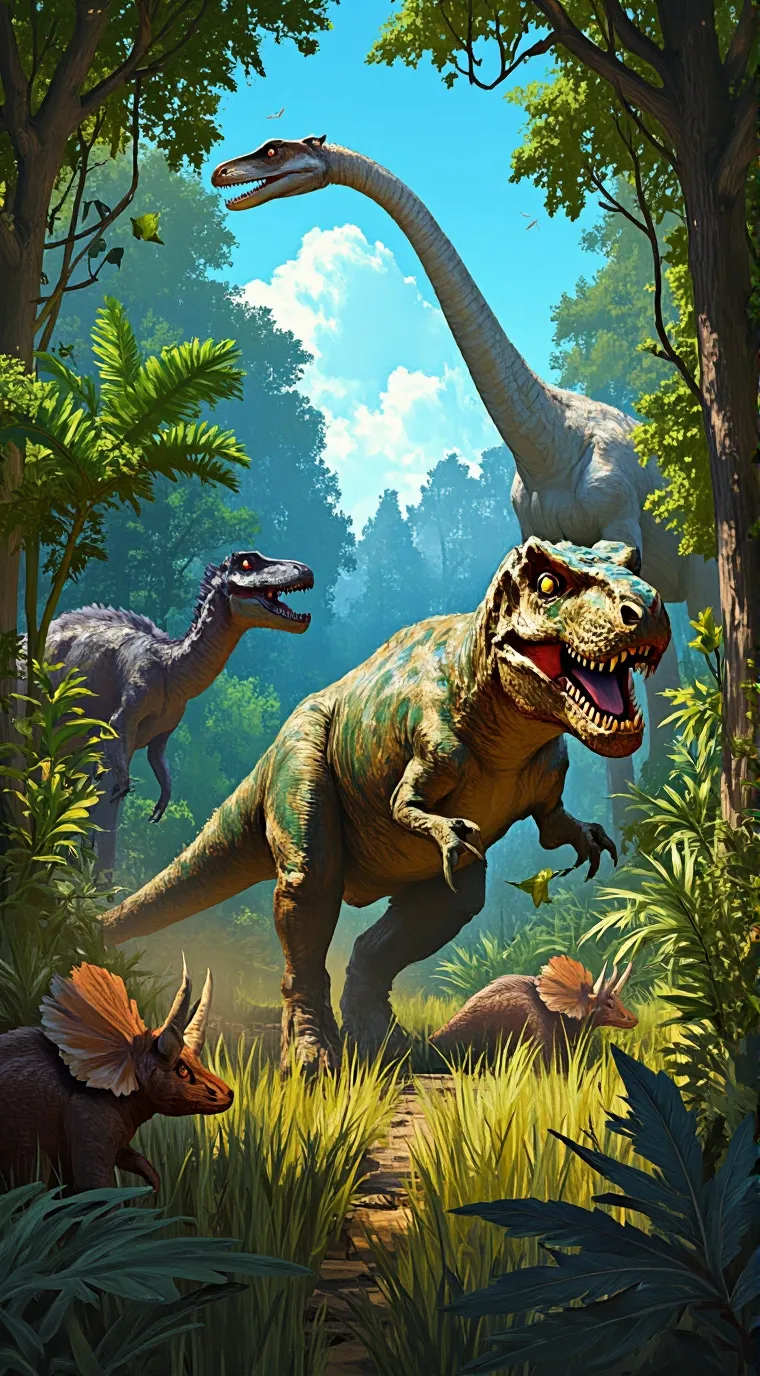 ai character: Primeval earth background