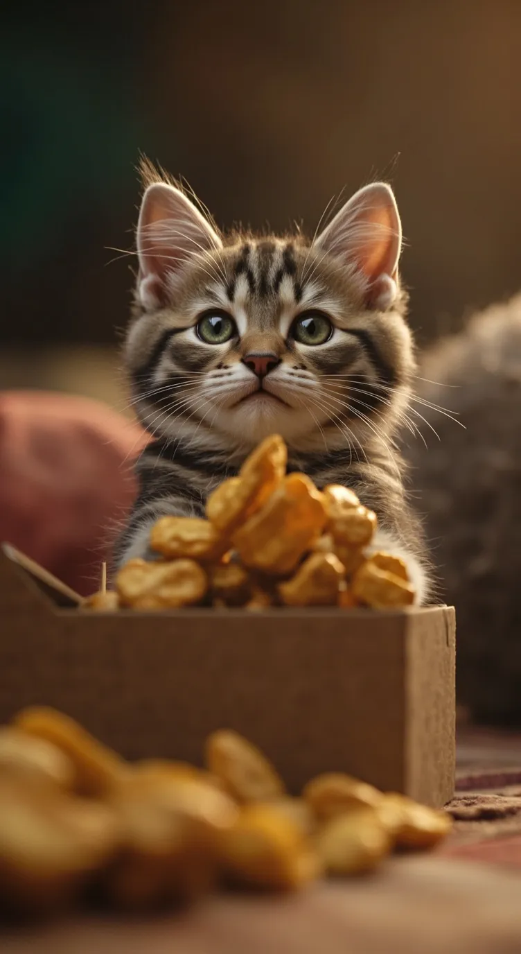 ai character: NUGGET background