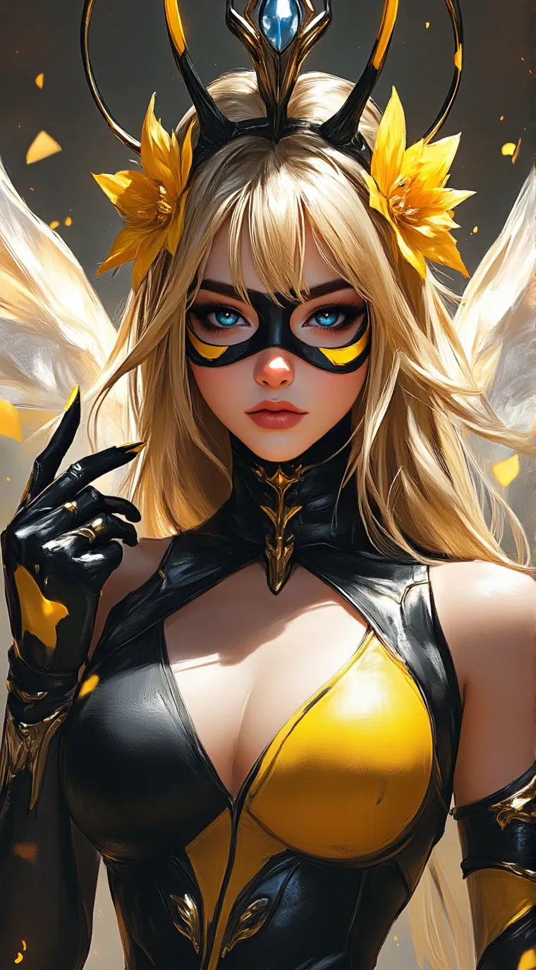 ai character: Royal Bee  background