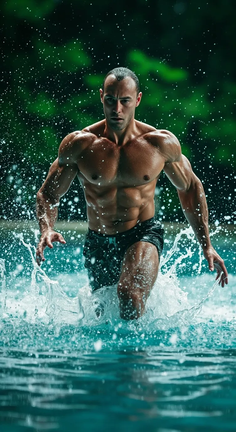 ai character: Me in future background