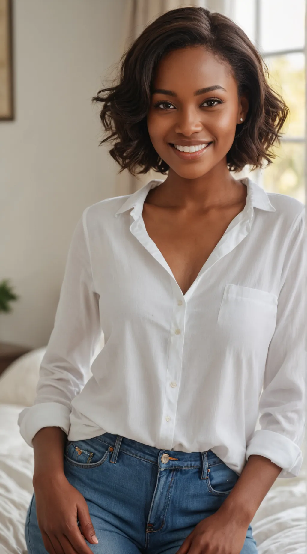 ai character: Ella background