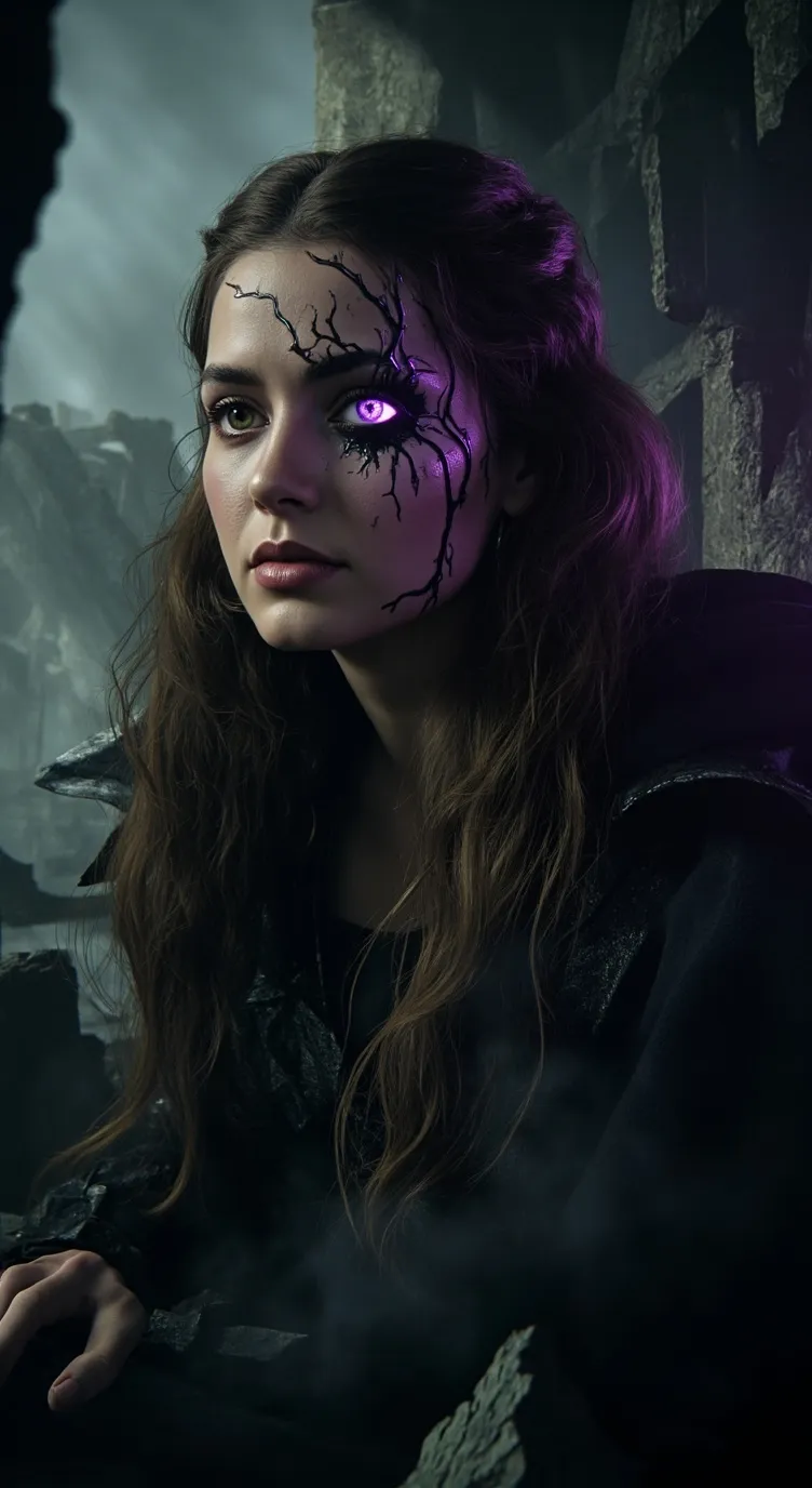 ai character: Korynn Cinderguard background