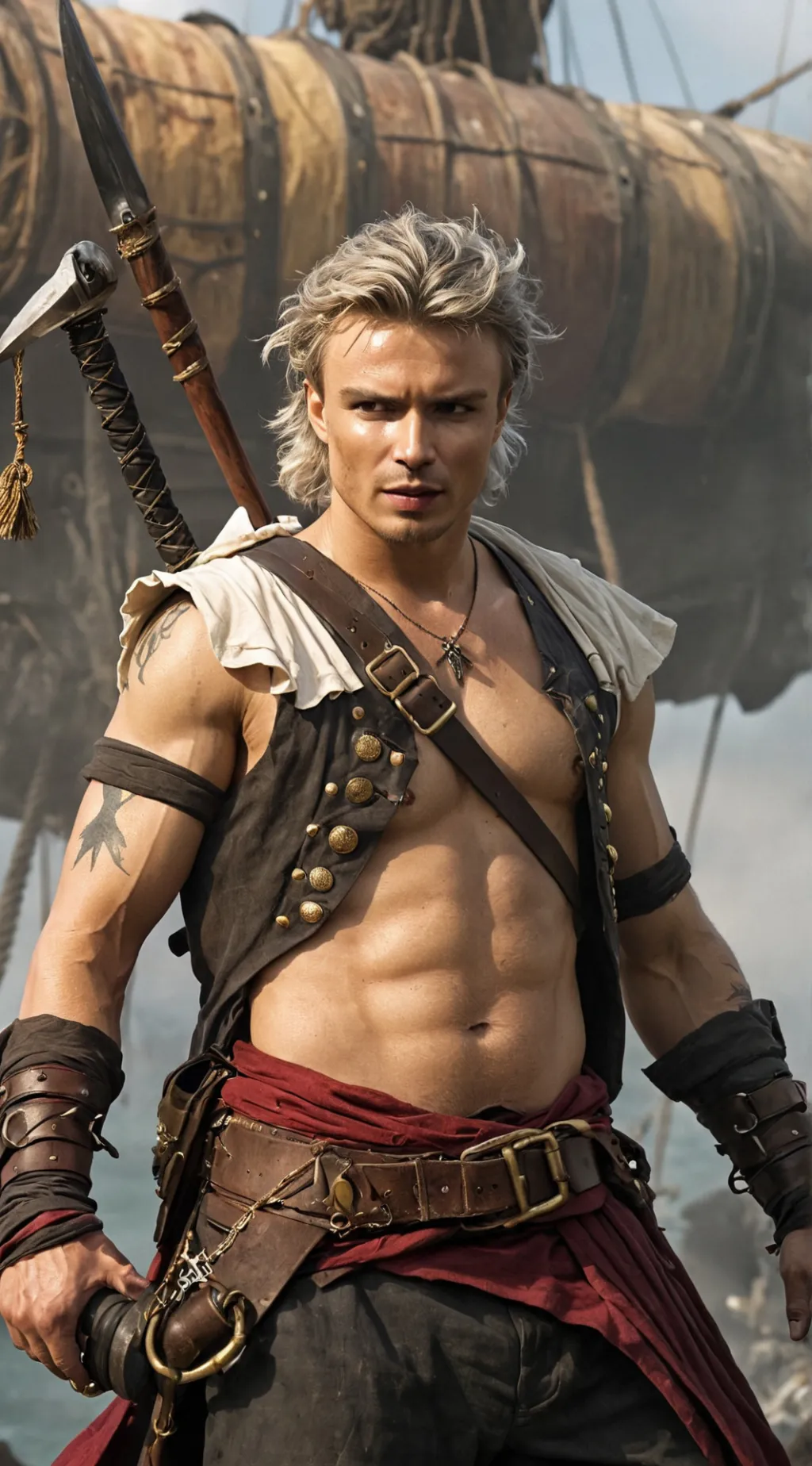 ai character: Alcides Stormbolt background