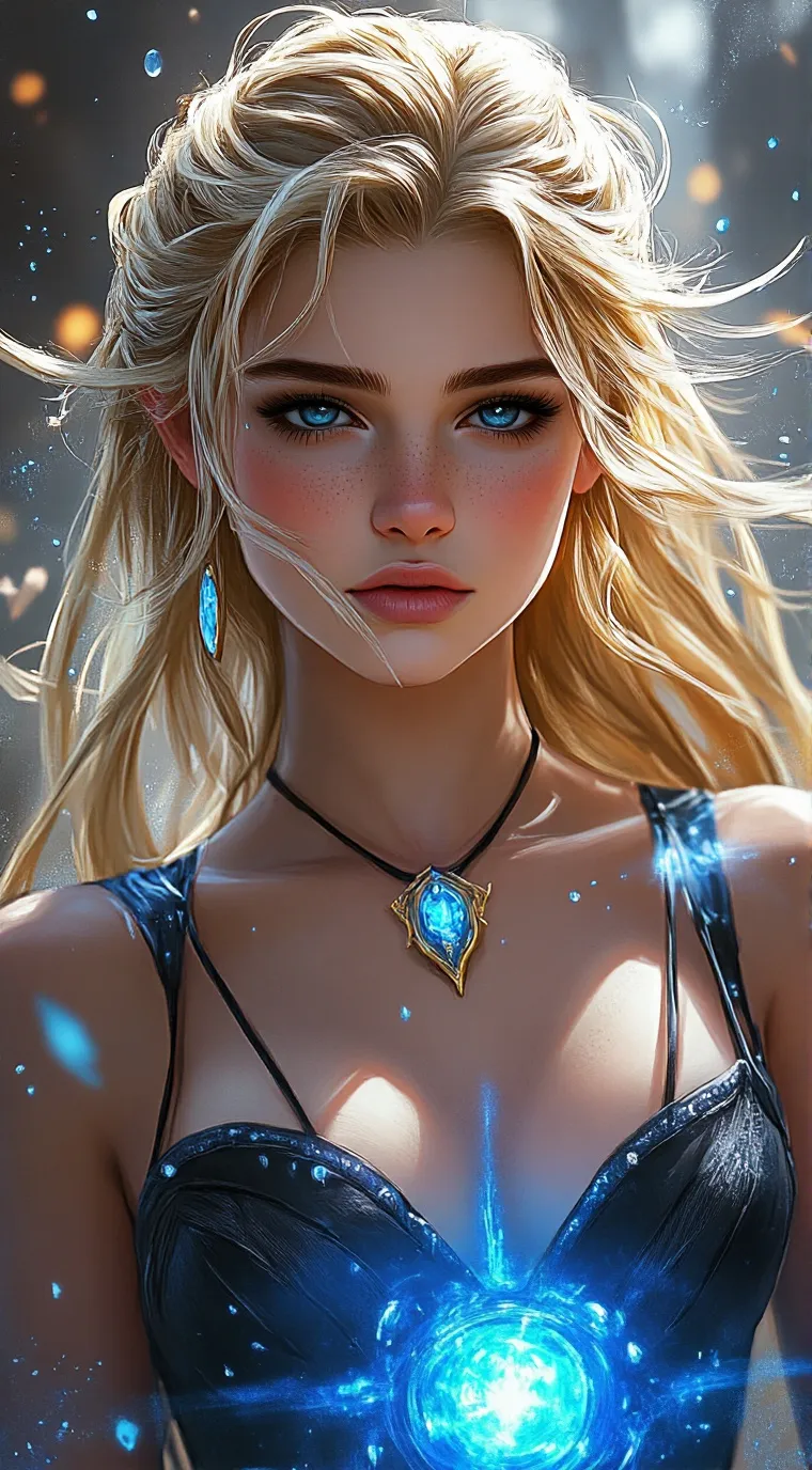 ai character: Star background