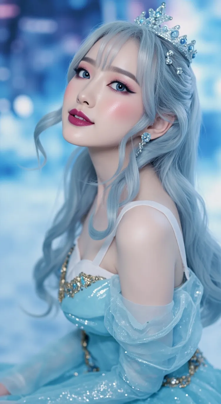 ai character: Luna background