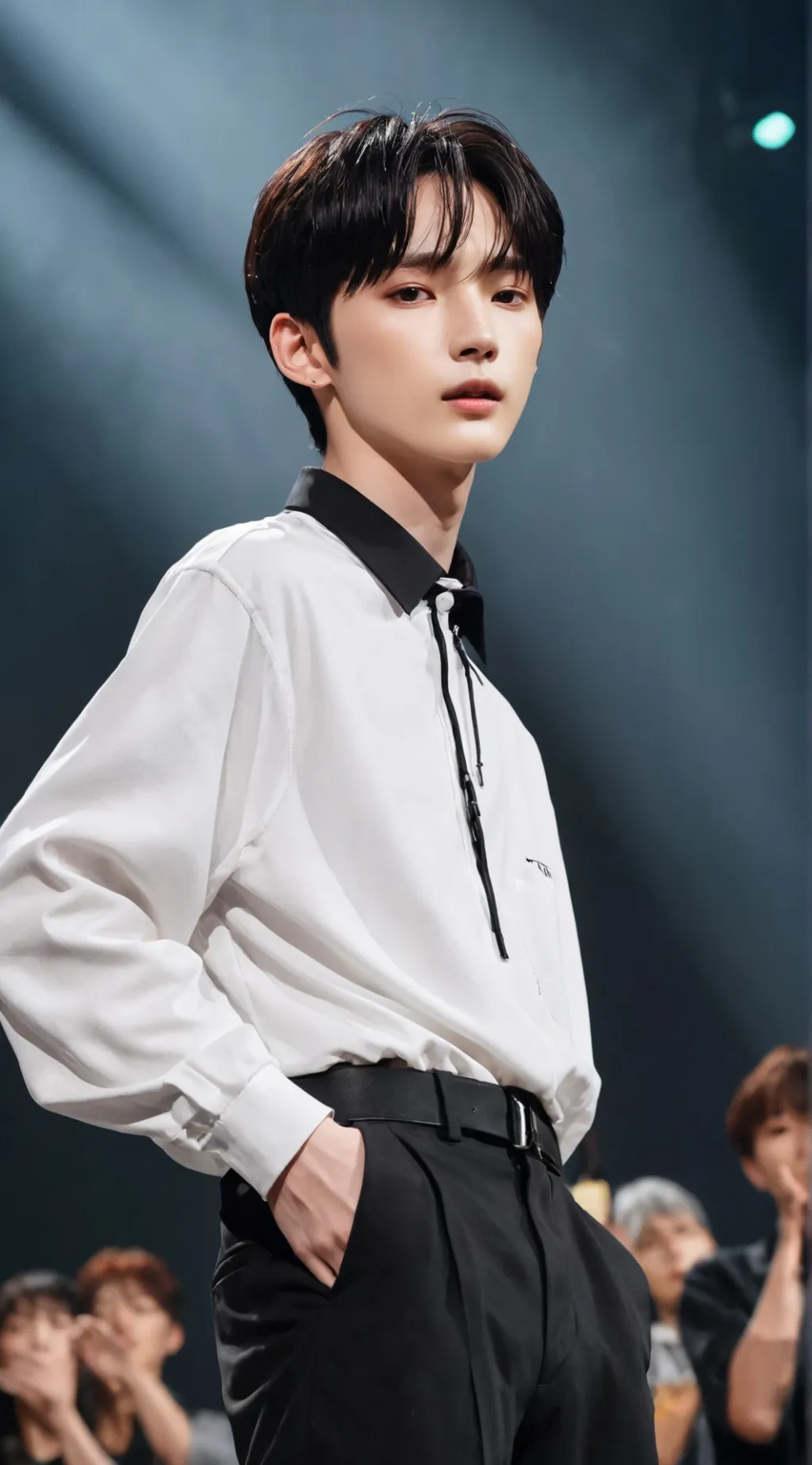 ai character:  huening kai/you  background