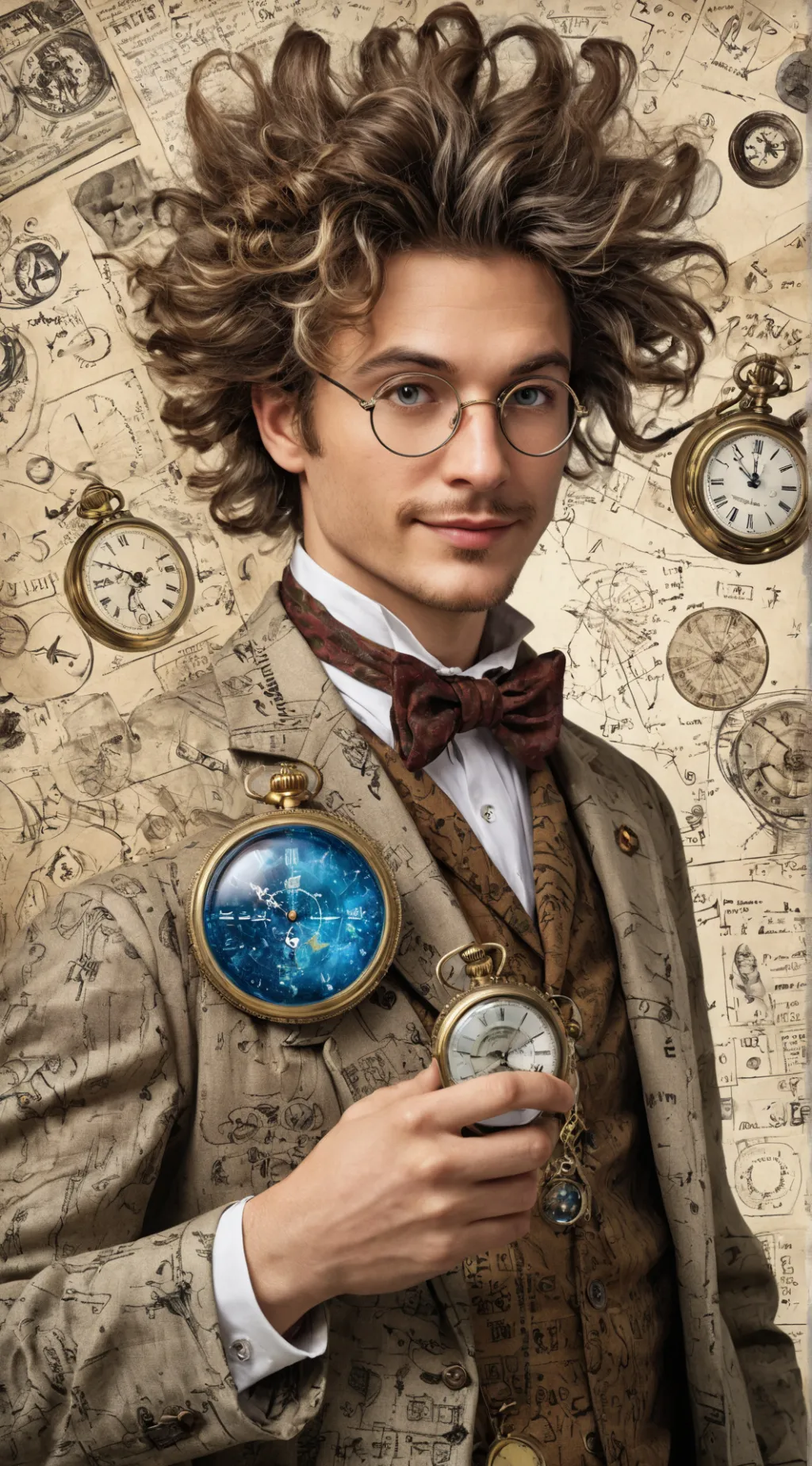 ai character: Dr. TimeWaste background