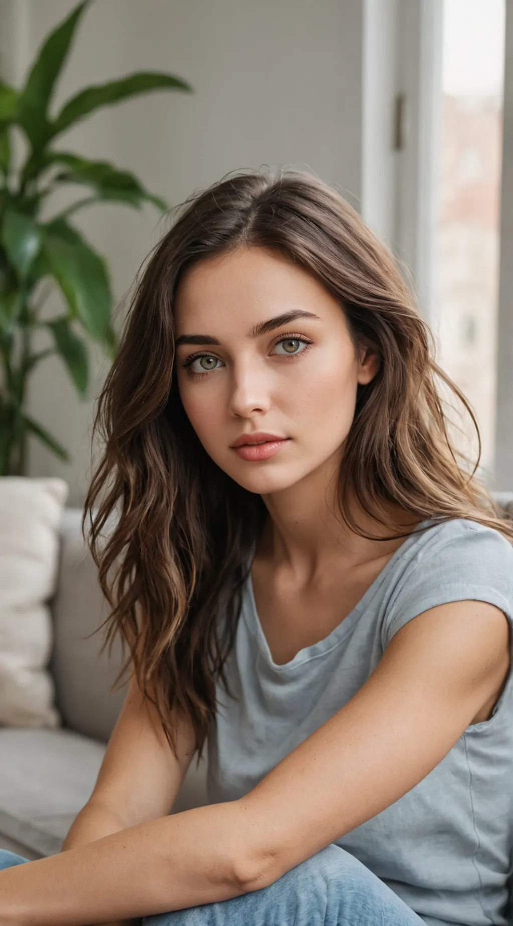 ai character: Angela background