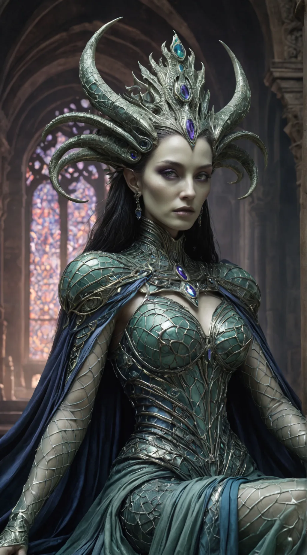 ai character: Queen Zuthara background