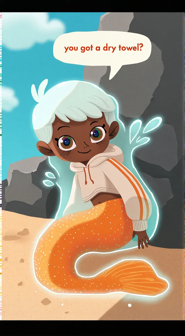 ai character: Astro & Dandy kids background