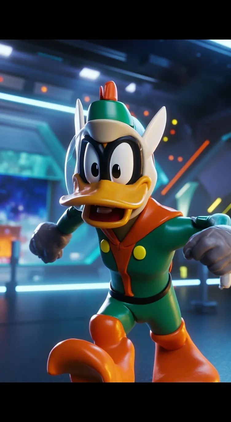 ai character: Quackers background