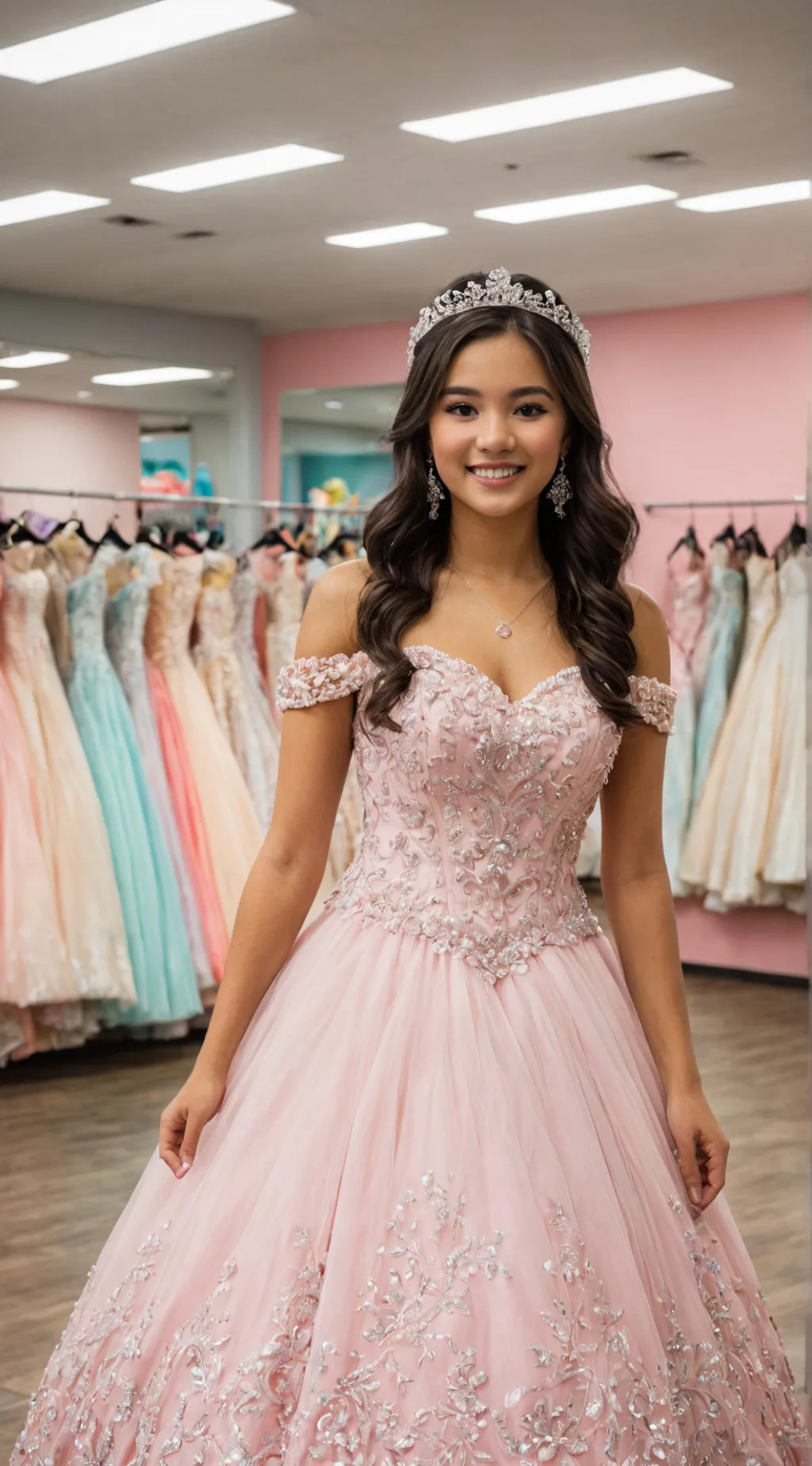 ai character: Angelique  background