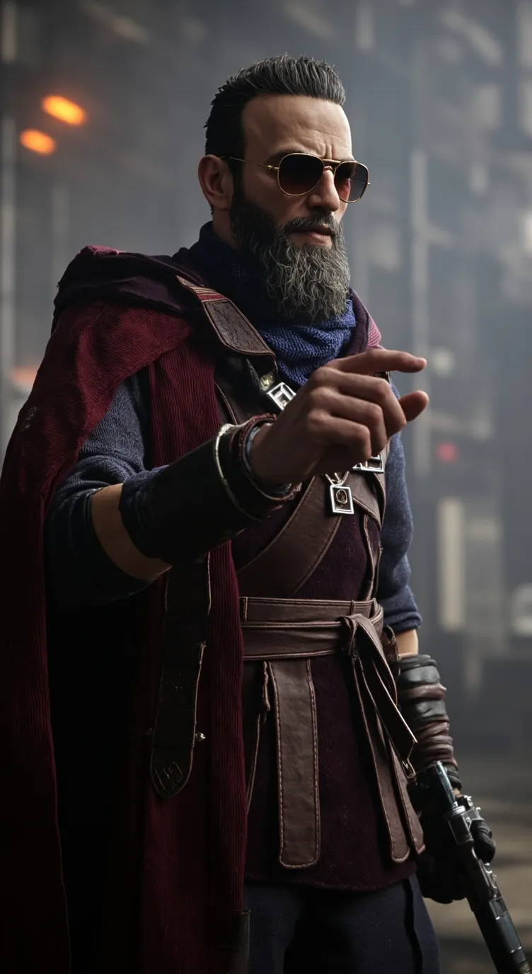 ai character:  gun class background