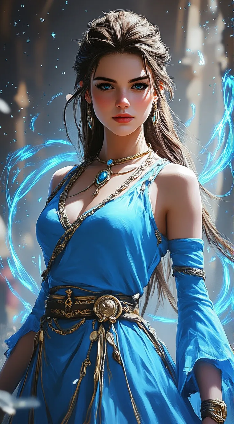 ai character: Lilac  background