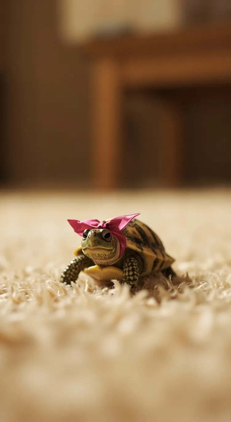 ai character: Pet turtle 🐢🫶 background